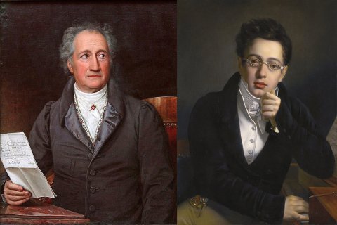 Goethe und Schubert